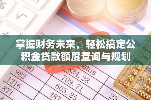 靖安掌握财务未来，轻松搞定公积金贷款额度查询与规划