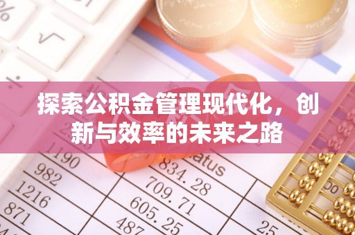 靖安探索公积金管理现代化，创新与效率的未来之路