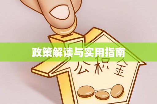 靖安政策解读与实用指南