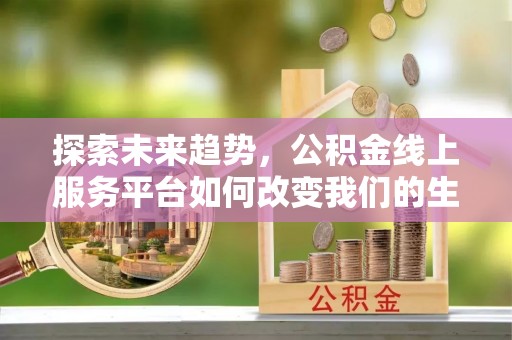 靖安探索未来趋势，公积金线上服务平台如何改变我们的生活