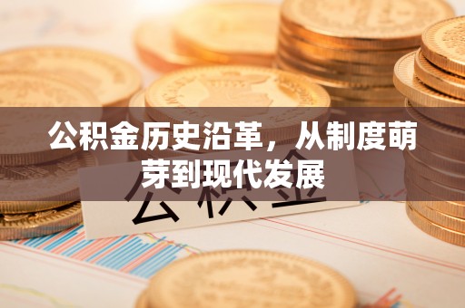 靖安公积金历史沿革，从制度萌芽到现代发展