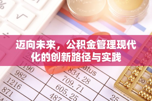 靖安迈向未来，公积金管理现代化的创新路径与实践