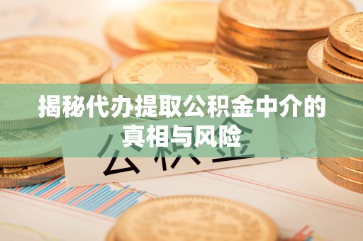 靖安揭秘代办提取公积金中介的真相与风险