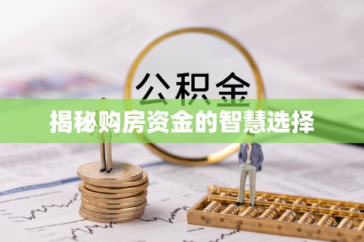靖安揭秘购房资金的智慧选择