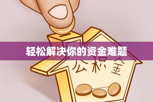 靖安轻松解决你的资金难题