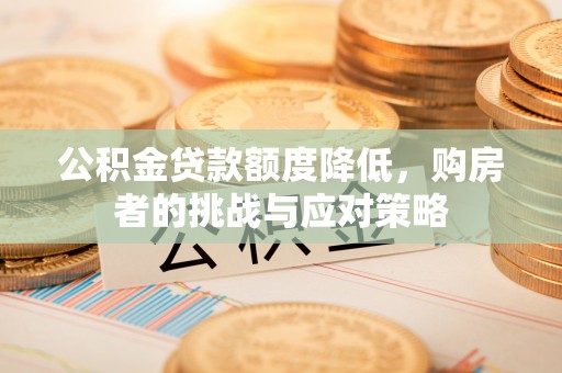靖安公积金贷款额度降低，购房者的挑战与应对策略