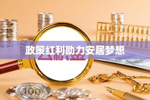 靖安政策红利助力安居梦想