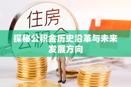 靖安探秘公积金历史沿革与未来发展方向