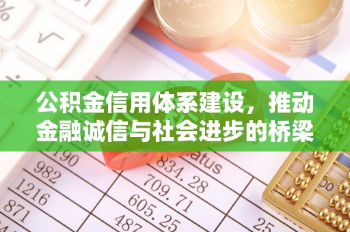 靖安公积金信用体系建设，推动金融诚信与社会进步的桥梁