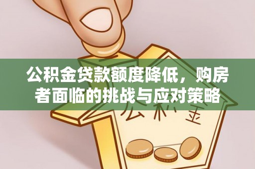 靖安公积金贷款额度降低，购房者面临的挑战与应对策略