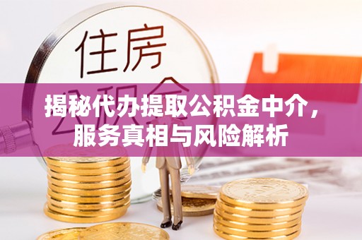 靖安揭秘代办提取公积金中介，服务真相与风险解析
