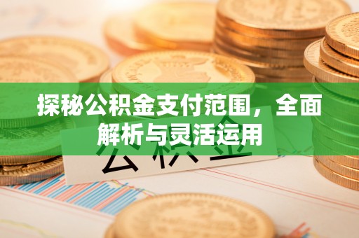 靖安探秘公积金支付范围，全面解析与灵活运用