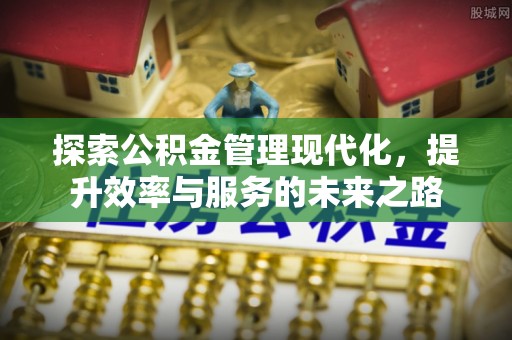 靖安探索公积金管理现代化，提升效率与服务的未来之路