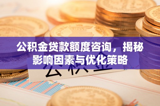 靖安公积金贷款额度咨询，揭秘影响因素与优化策略
