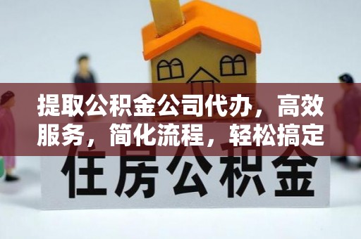 靖安提取公积金公司代办，高效服务，简化流程，轻松搞定资金难题