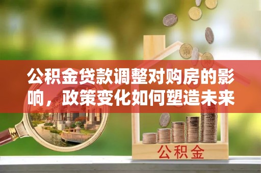 靖安公积金贷款调整对购房的影响，政策变化如何塑造未来住房市场