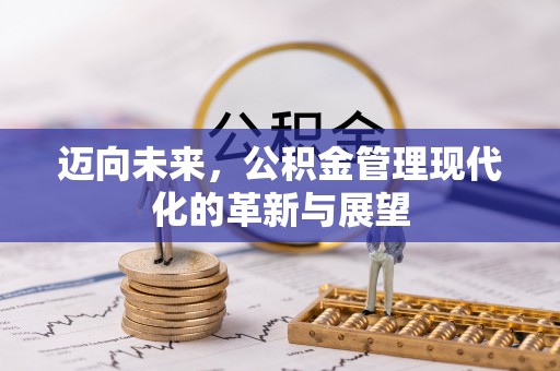 靖安迈向未来，公积金管理现代化的革新与展望