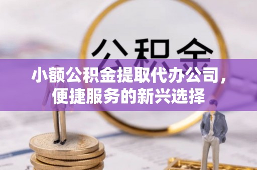 靖安小额公积金提取代办公司，便捷服务的新兴选择